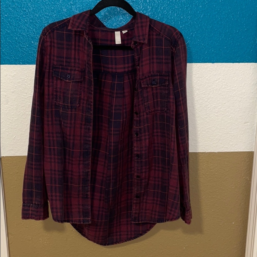 Purple flannel